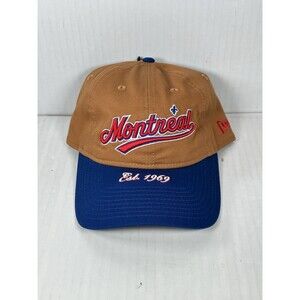 New Era Montreal Expos Bronze 9TWENTY Adjustable Strapback Hat Cap MLB